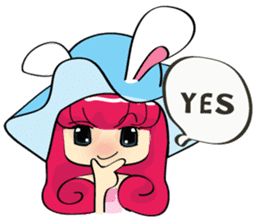 Bunny U SA GI sticker #6103555