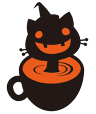 Halloween Kitten "Pump" ver.e sticker #6103635