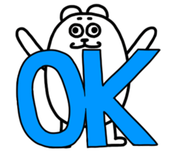 It is a bear. Something wrong? sticker #6103658