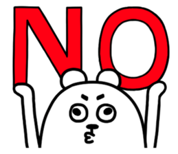 It is a bear. Something wrong? sticker #6103659