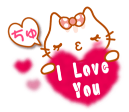 Let's speak with rabbit ,cat,bear,chick. sticker #6104290