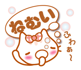 Let's speak with rabbit ,cat,bear,chick. sticker #6104316