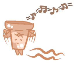 Pastel Octopus Ice-cream sticker #6104765