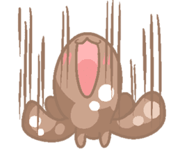 Pastel Octopus Ice-cream sticker #6104766