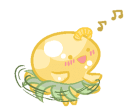 Pastel Octopus Ice-cream sticker #6104775