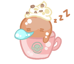 Pastel Octopus Ice-cream sticker #6104777