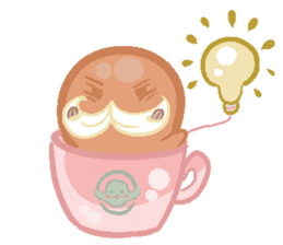 Pastel Octopus Ice-cream sticker #6104779