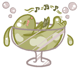 Pastel Octopus Ice-cream sticker #6104785