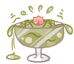 Pastel Octopus Ice-cream sticker #6104786