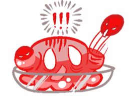Pastel Octopus Ice-cream sticker #6104791