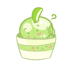 Pastel Octopus Ice-cream sticker #6104792