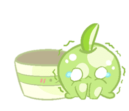 Pastel Octopus Ice-cream sticker #6104793