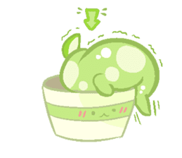 Pastel Octopus Ice-cream sticker #6104794