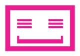 Magenta-chan Cute Smileys sticker #6105720