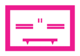 Magenta-chan Cute Smileys sticker #6105724