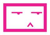 Magenta-chan Cute Smileys sticker #6105731
