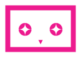 Magenta-chan Cute Smileys sticker #6105737