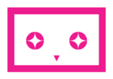 Magenta-chan Cute Smileys sticker #6105737