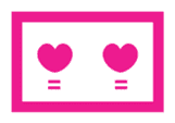 Magenta-chan Cute Smileys sticker #6105743