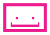 Magenta-chan Cute Smileys sticker #6105747