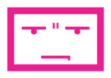Magenta-chan Cute Smileys sticker #6105759