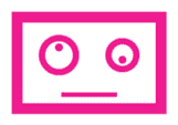 Magenta-chan Cute Smileys sticker #6105767