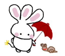 It is not a rabbit. sticker #6105742