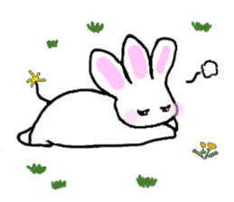 It is not a rabbit. sticker #6105744