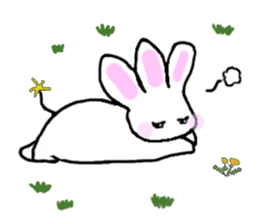 It is not a rabbit. sticker #6105744