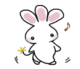 It is not a rabbit. sticker #6105748