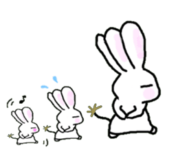 It is not a rabbit. sticker #6105752