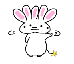It is not a rabbit. sticker #6105754