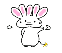 It is not a rabbit. sticker #6105754