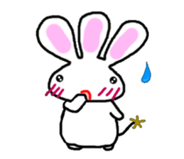 It is not a rabbit. sticker #6105756