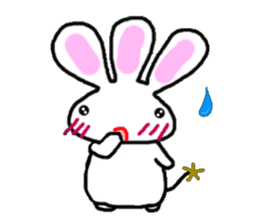 It is not a rabbit. sticker #6105756