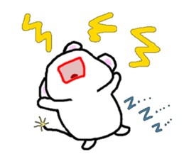 It is not a rabbit. sticker #6105766