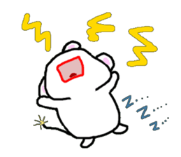 It is not a rabbit. sticker #6105766