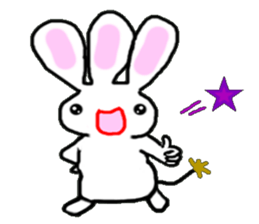 It is not a rabbit. sticker #6105770