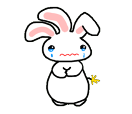 It is not a rabbit. sticker #6105779