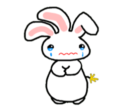 It is not a rabbit. sticker #6105779