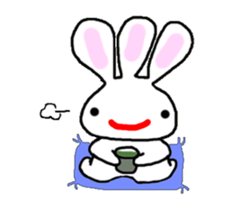 It is not a rabbit. sticker #6105780