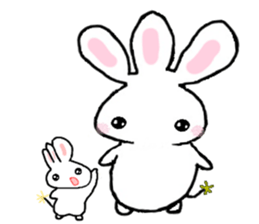 It is not a rabbit. sticker #6105783