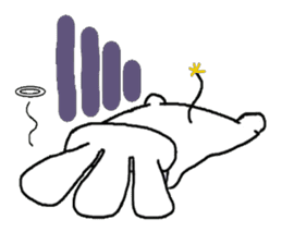 It is not a rabbit. sticker #6105785