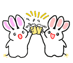 It is not a rabbit. sticker #6105786