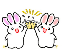 It is not a rabbit. sticker #6105786