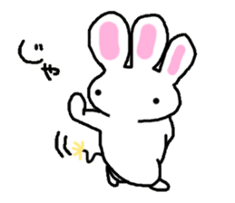 It is not a rabbit. sticker #6105789