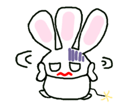 It is not a rabbit. sticker #6105790