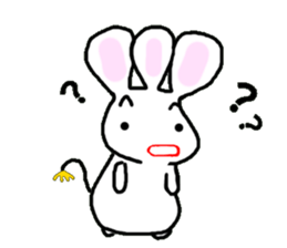 It is not a rabbit. sticker #6105792