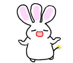 It is not a rabbit. sticker #6105793