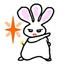 It is not a rabbit. sticker #6105794